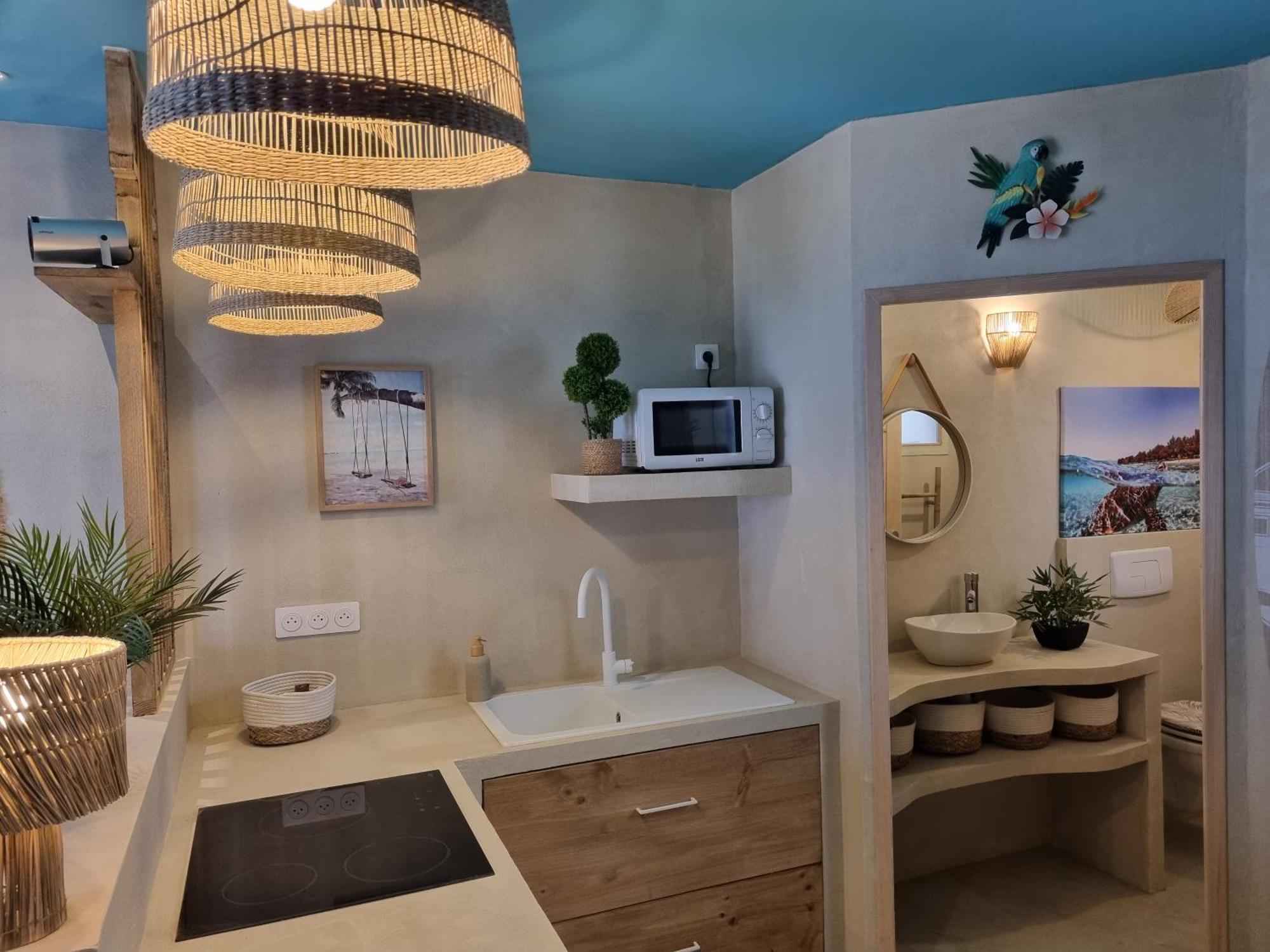 Les Spas De La Mer, Appart&Spa Aloha, 100M De La Plage, Plein Coeur Du Grau 르그로뒤후아 외부 사진