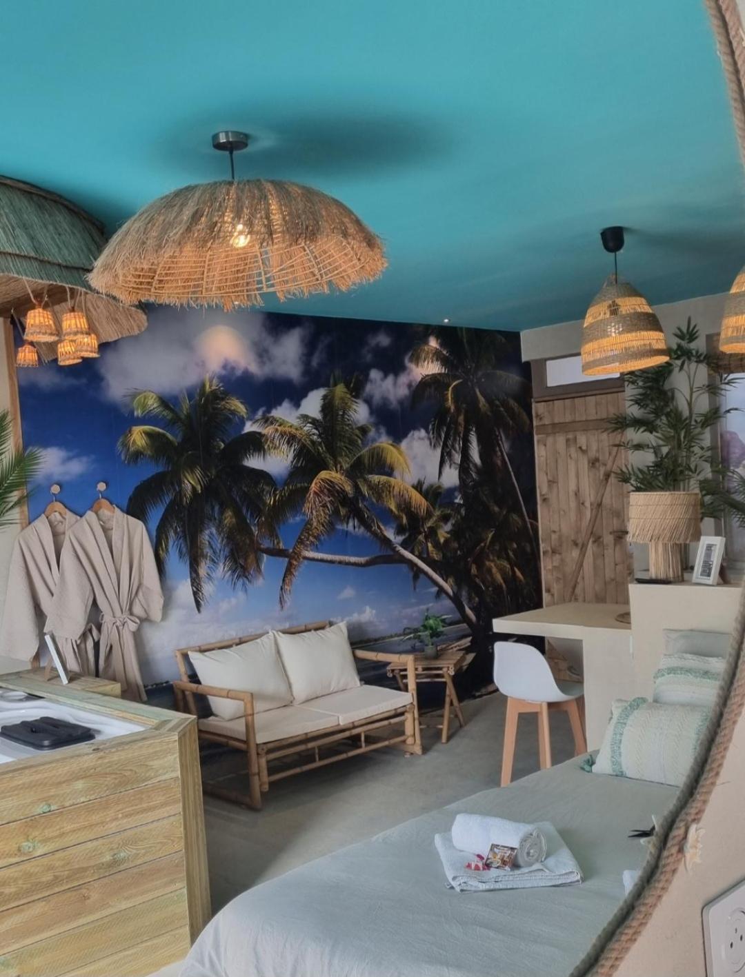 Les Spas De La Mer, Appart&Spa Aloha, 100M De La Plage, Plein Coeur Du Grau 르그로뒤후아 외부 사진