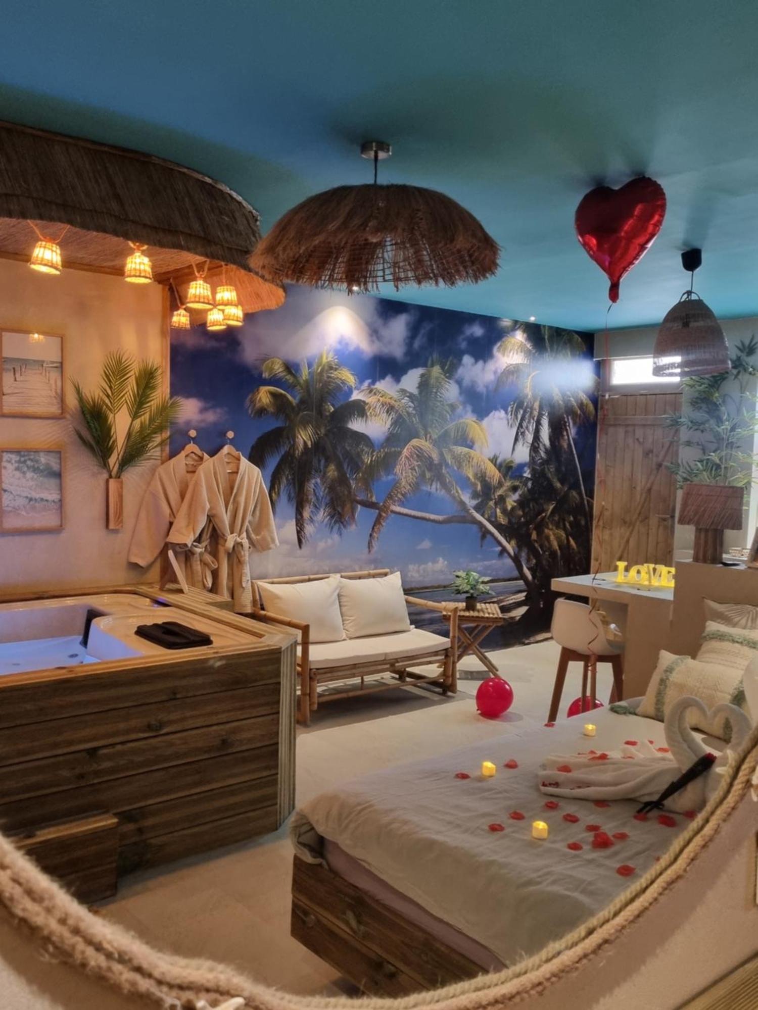 Les Spas De La Mer, Appart&Spa Aloha, 100M De La Plage, Plein Coeur Du Grau 르그로뒤후아 외부 사진
