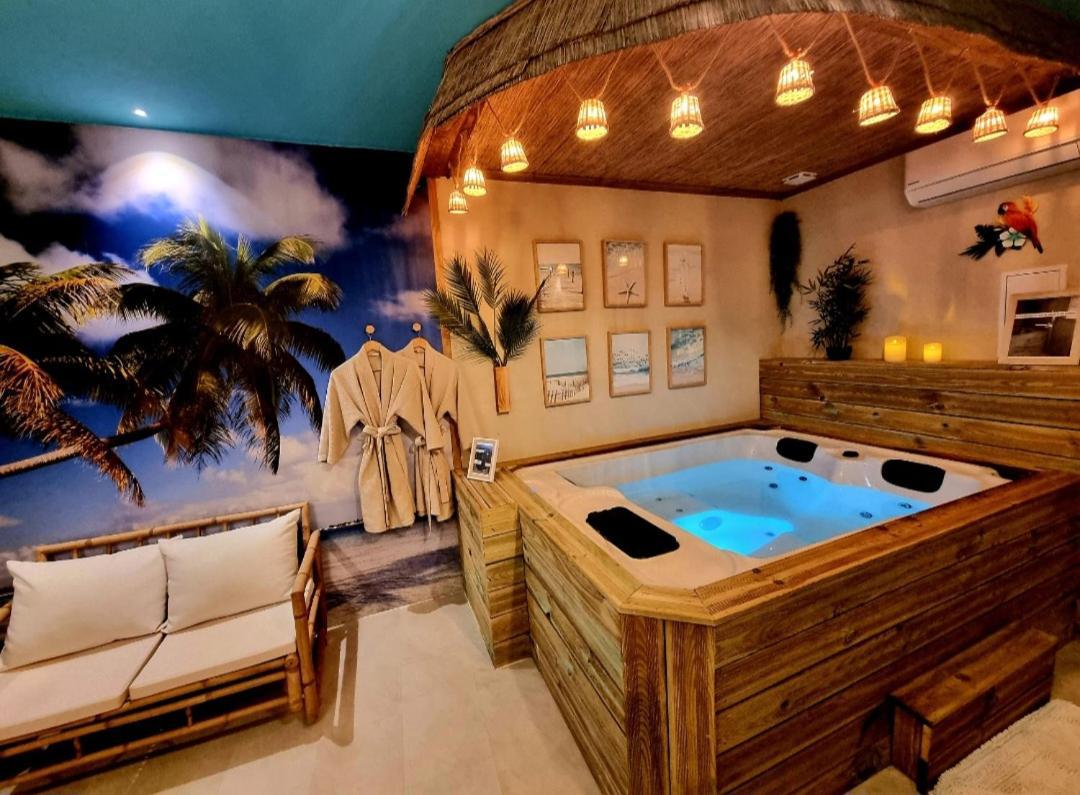 Les Spas De La Mer, Appart&Spa Aloha, 100M De La Plage, Plein Coeur Du Grau 르그로뒤후아 외부 사진