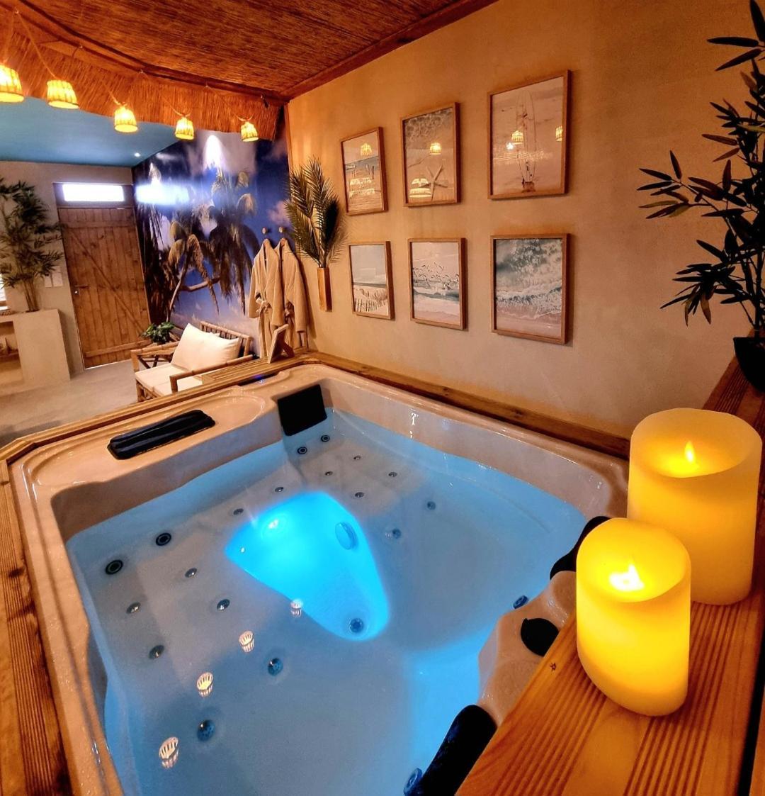 Les Spas De La Mer, Appart&Spa Aloha, 100M De La Plage, Plein Coeur Du Grau 르그로뒤후아 외부 사진