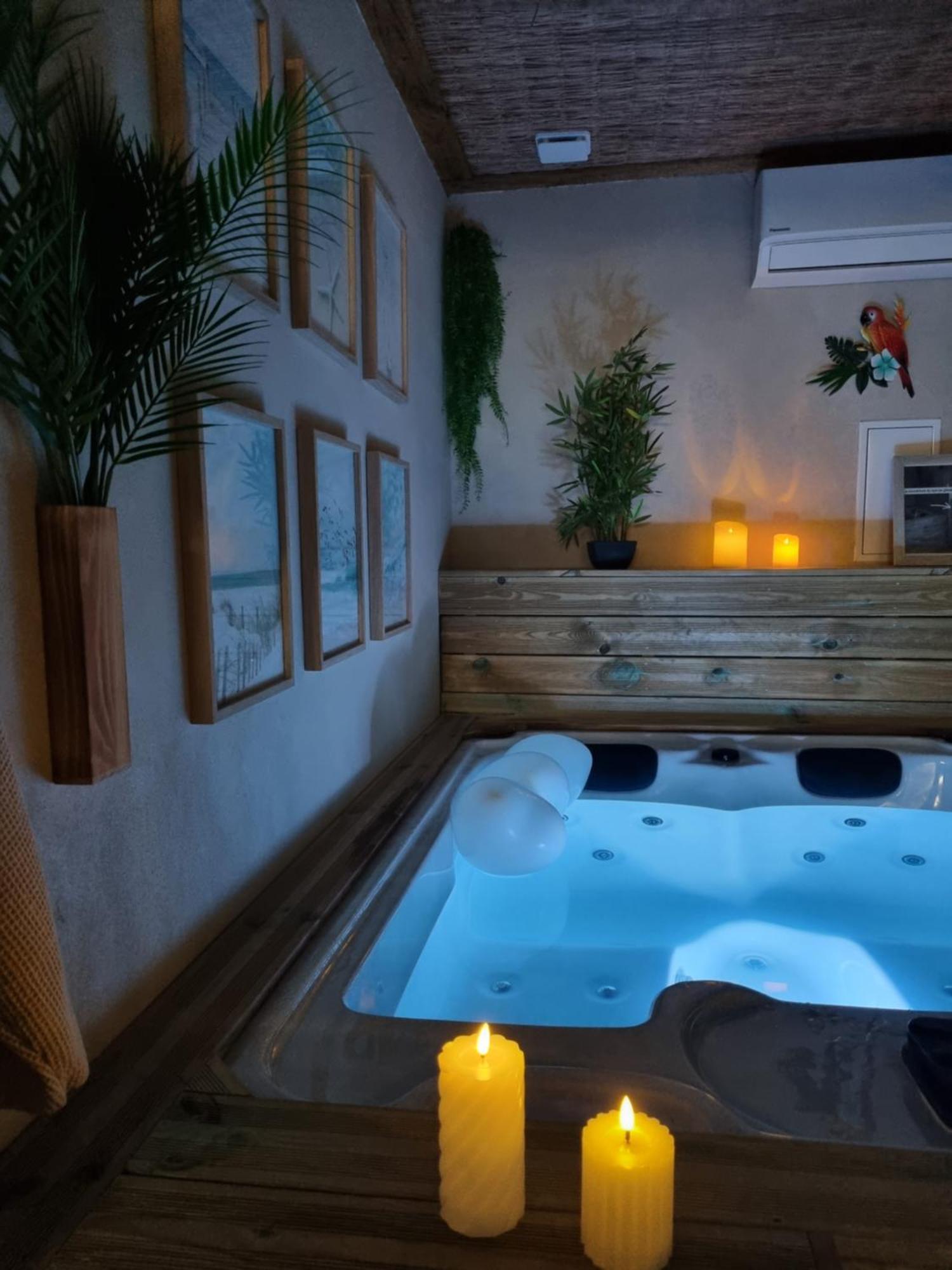 Les Spas De La Mer, Appart&Spa Aloha, 100M De La Plage, Plein Coeur Du Grau 르그로뒤후아 외부 사진