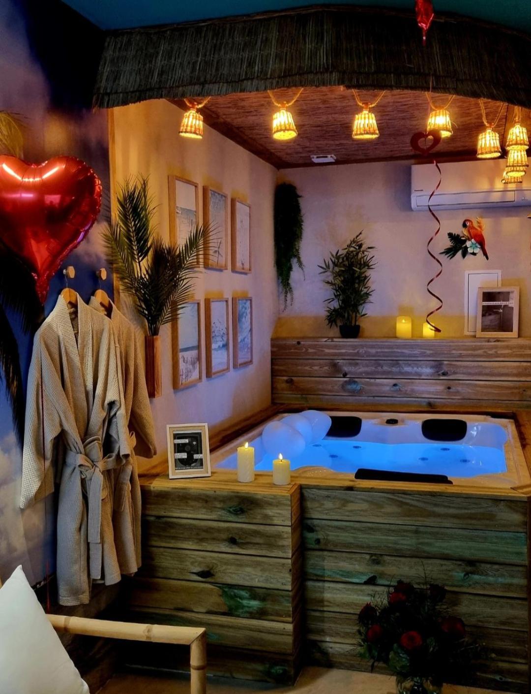 Les Spas De La Mer, Appart&Spa Aloha, 100M De La Plage, Plein Coeur Du Grau 르그로뒤후아 외부 사진