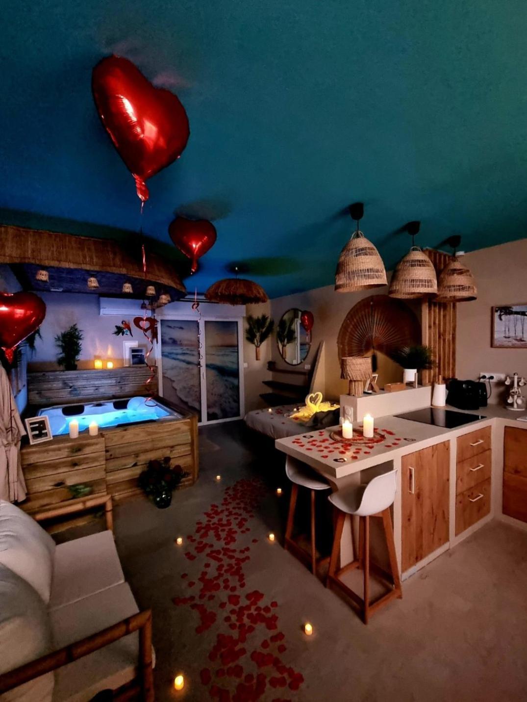Les Spas De La Mer, Appart&Spa Aloha, 100M De La Plage, Plein Coeur Du Grau 르그로뒤후아 외부 사진