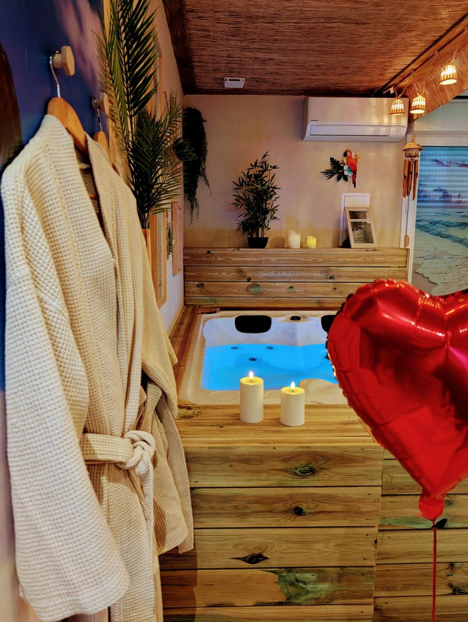 Les Spas De La Mer, Appart&Spa Aloha, 100M De La Plage, Plein Coeur Du Grau 르그로뒤후아 외부 사진